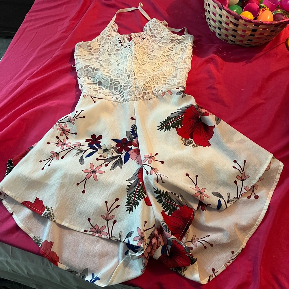 Floral Romper